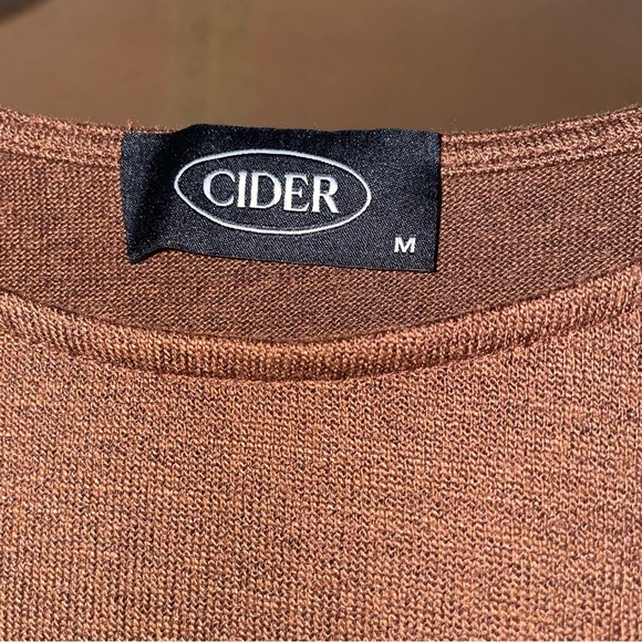 Cider Brown Long Sleeve Clip Together Body Suit - Picture 7 of 9